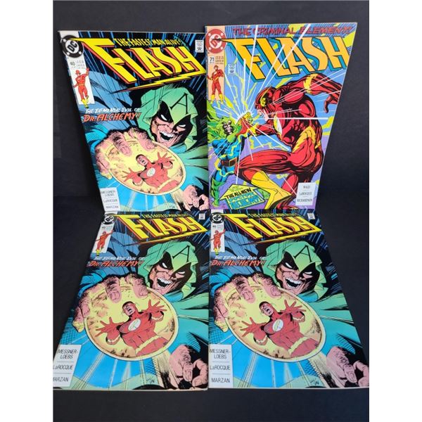 (4) Vintage Superhero Comic Books