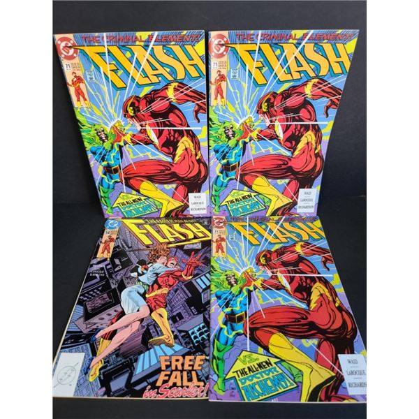 (4) Vintage Superhero Comic Books