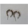 Image 1 : Sterling Silver Bali Style Hoop Earring