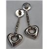 Image 2 : Sterling Silver Heart Design Earrings
