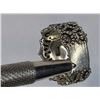 Image 2 : Sterling Silver Openwork Ring w/ Onyx