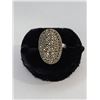 Image 1 : Sterling Silver Ring w/Marcasite