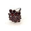 Image 1 : Sterling Silver Garnet Ring
