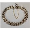 Image 1 : 10k YG Link Bracelet w/ Diamonds