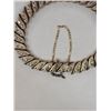 Image 2 : 10k YG Link Bracelet w/ Diamonds