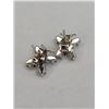 Image 2 : 10k WG Tanzanite Butterfly Earrings