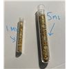 Image 2 : Lot of (5) LARGE 5ML Gold Leaf Vials Non Bullion