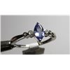 Image 2 : 10k WG Tanzanite and Diamond Ring