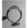 Image 3 : 10k WG Tanzanite and Diamond Ring