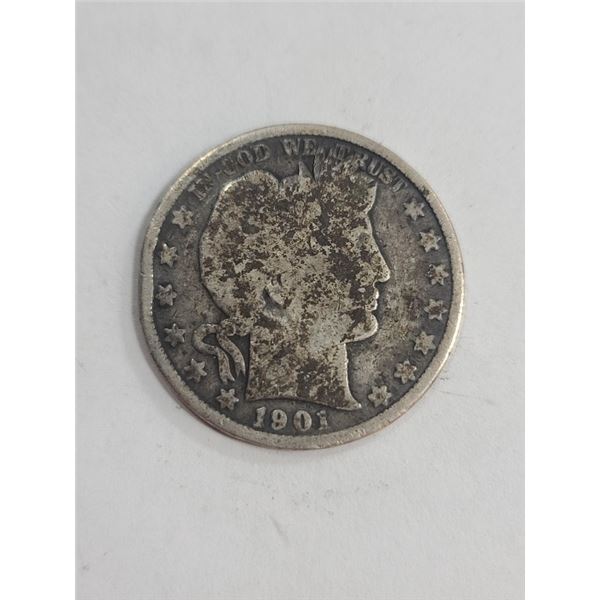 1901 Barber Quarter