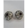Image 1 : Swirl Sterling Clip on Earrings