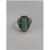 Image 1 : Southwest Design Turquoise and Sterling Ring