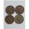 Image 1 : (4) Indian Head Cents