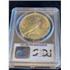 Image 2 : 1921 Hi-Relief Peace Dollar AU 58 PCGS