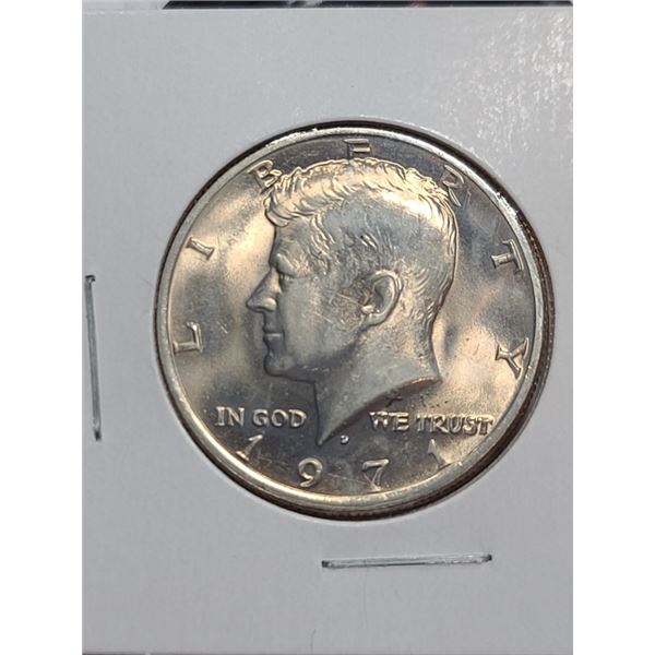 1971 d Kennedy Half Dollar