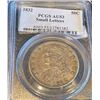 Image 1 : 1832 Small Letters AU 58 PCGS Bust Half