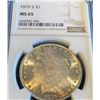 Image 1 : 1879 s MS 65 NGC Morgan Dollar