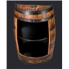 Image 1 : Half-Barrel Mini-Bar Table with NWTF Logo