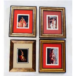 4 Photographs of Chinese Nudes
