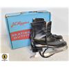 Image 1 : VINTAGE FIGURE SKATES IN ORIGINAL BOX SIZE 9 MENS