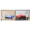 Image 1 : TWO METAL SHELBY COBRA POSTERS