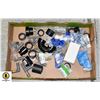 Image 1 : BOX OF PLUMBING SUPPLIES