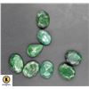 Image 1 : #276-NATURAL GREEN EMERALD GEMSTONE 74.40CT