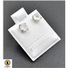 Image 1 : #84-NATURAL  MOONSTONE  STUD EARRINGS 5 MM