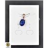 Image 1 : #26-NATURAL HEATED SAPPHIRE 8 X 11 PENDANT