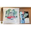 Image 1 : 4 VINTAGE CAR DEALER BROCHURES