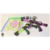 Image 1 : ATOMIC POWER POPPER GUN SET WITH LIGHT SABER