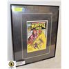 Image 1 : FRAMED & MATTED MARVEL AGE #29 WANDA/VISION