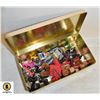 Image 1 : TIN OF COLLECTABLE TOYS. TMNT, BATMAN, DISNEY
