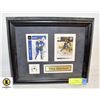 Image 1 : TIM HORTON NHL FRAMED HOCKEY MEMORABILIA