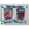 Image 1 : SUPERMAN/SUPERGIRL BOBBLEHEADS