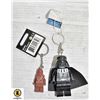 Image 1 : CHEWBACCA/VADER LEGO KEY CHAINS