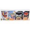 Image 1 : 4 BOXES OF BATMAN/SUPERMAN CEREAL ? SEALED