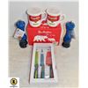 Image 1 : NEW ITEMS (2) BLUE SPICE GRINDERS