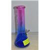 Image 1 : 8" GLASS BEAKER BONG 5MM THICK RASTA
