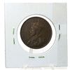 Image 2 : 10)  CANADIAN 1919 KING GEORGE V LARGE PENNY.