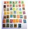 Image 1 : 29)  LOT OF 47 UNCANCELLED VINTAGE GERMAN