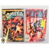Image 1 : OMEGA #5 & ROM SPACEKNIGHT #49