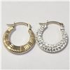 Image 1 : BZ1211-94 10K CRYSTAL 0.74G EARRINGS