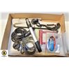 Image 1 : BOX OF BIKE ACCESSORIES AND LOCKS INCL.