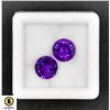 Image 1 : #321-NATURAL PURPLE AMETHYST ROUND 3.6CT