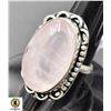 Image 1 : #376-NATURAL PINK ROSE QUARTZ RING SIZE 7