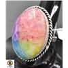 Image 1 : #347- NATURAL RAINBOW SOLAR QUARTZ RING