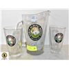 Image 1 : EARLS ALBINO RINO GLASSES & PITCHER SET