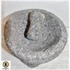 Image 1 : VOLCANO STONE MORTAR AND PESTLE