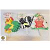 Image 1 : 12 FUNNY FARM 10 INCH SIGNS